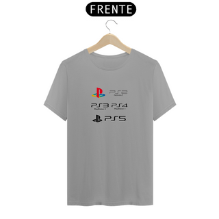 Nome do produtoCamiseta T-Shirt PLAYSTATION EVOLUÇÃO