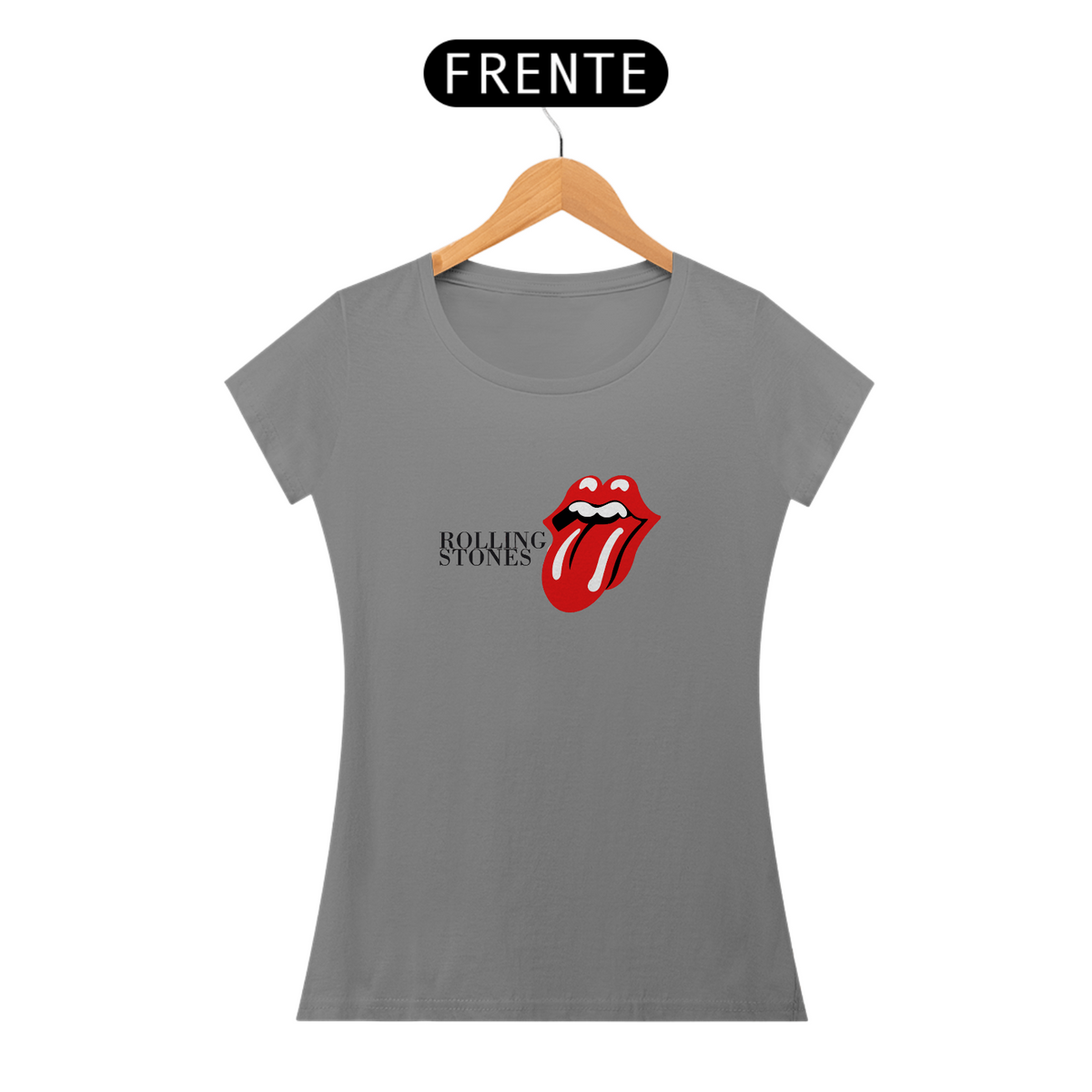 Nome do produto: Baby Look ROLLING STONES