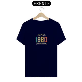 Nome do produtoCamiseta T-Shirt MADE IN 1980