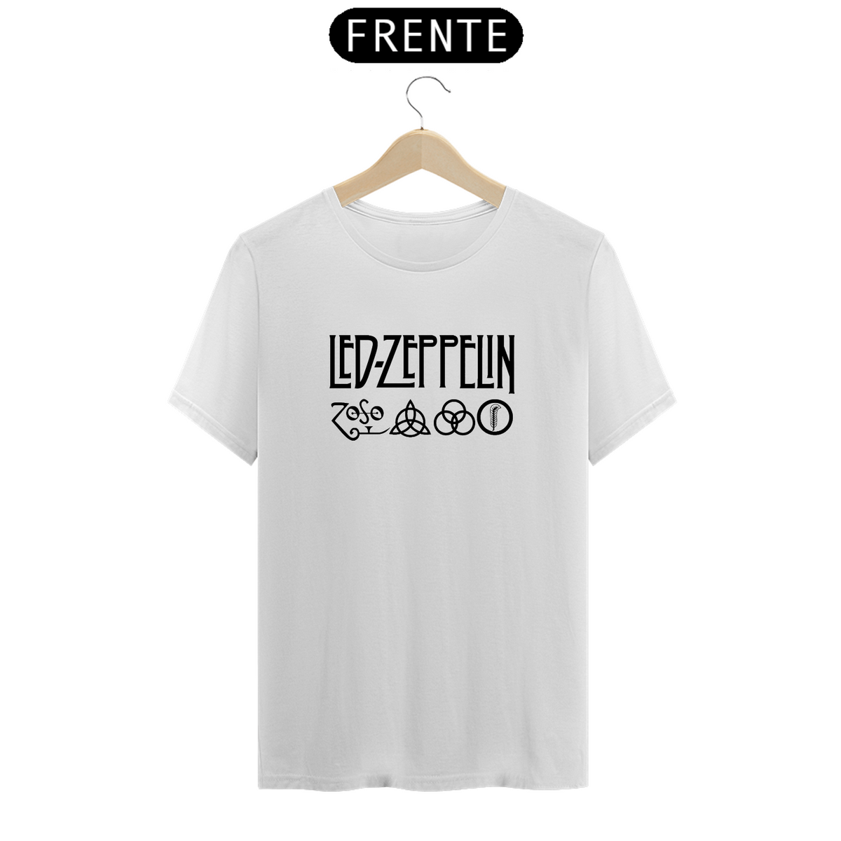 Nome do produto: Camiseta T-Shirt LED-ZEPPELIN