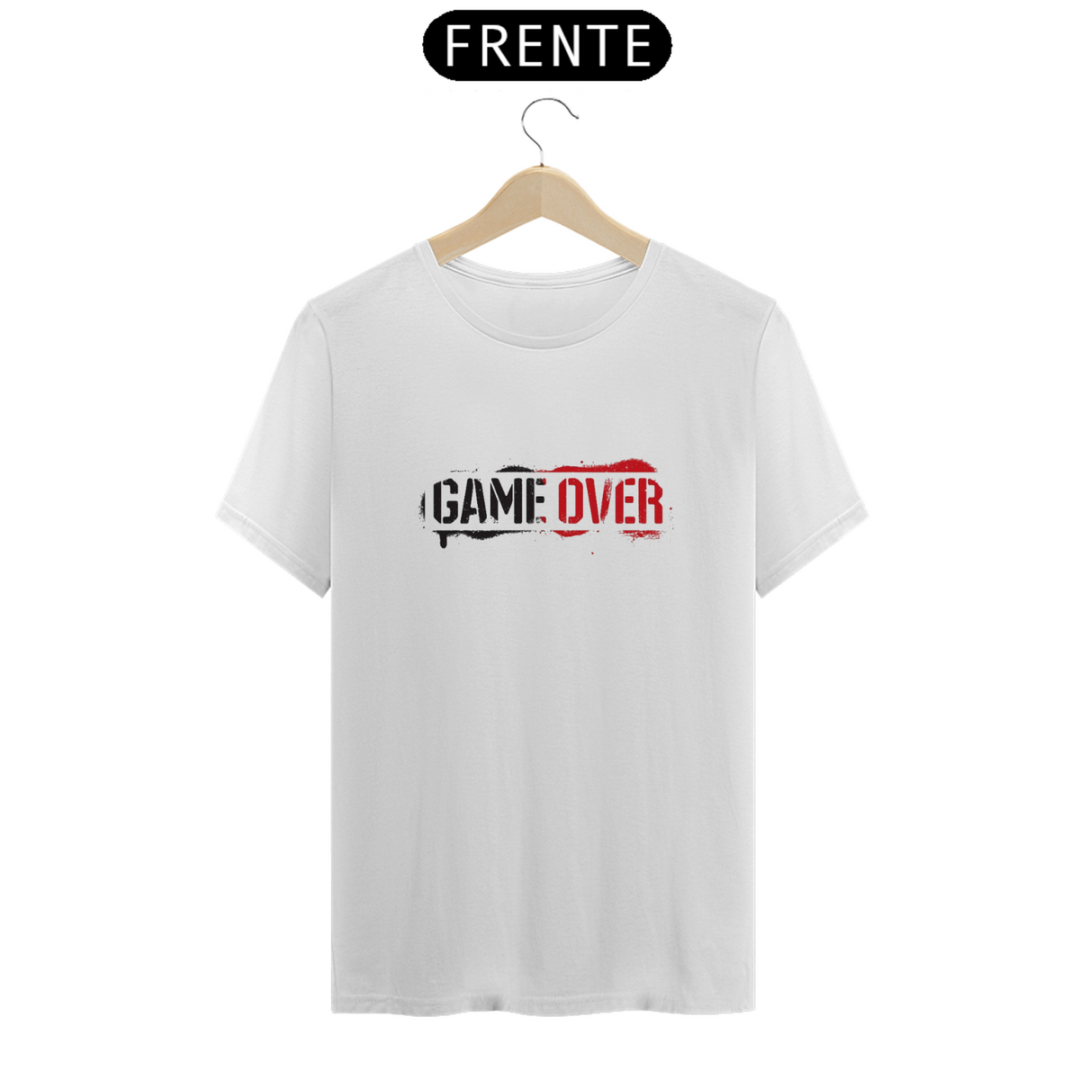 Nome do produto: Camiseta T-Shirt GAME OVER