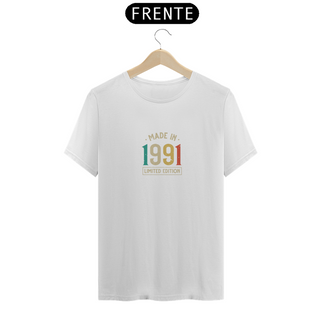 Nome do produtoCamiseta T-Shirt MADE IN 1991