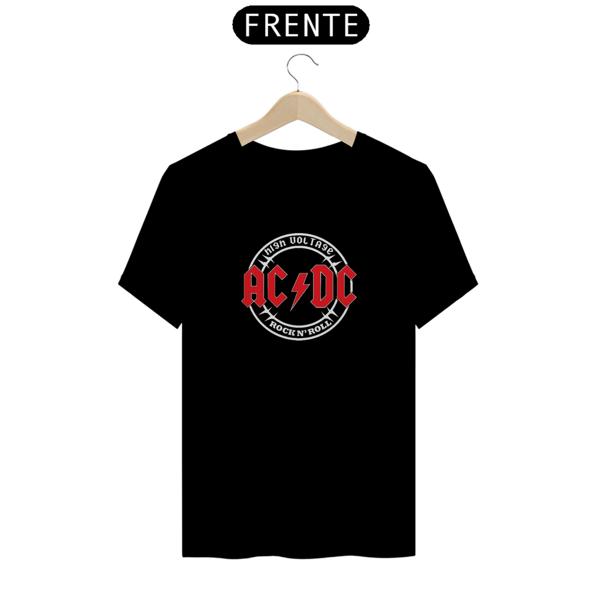 Nome do produto: Camiseta T-Shirt AC DC 