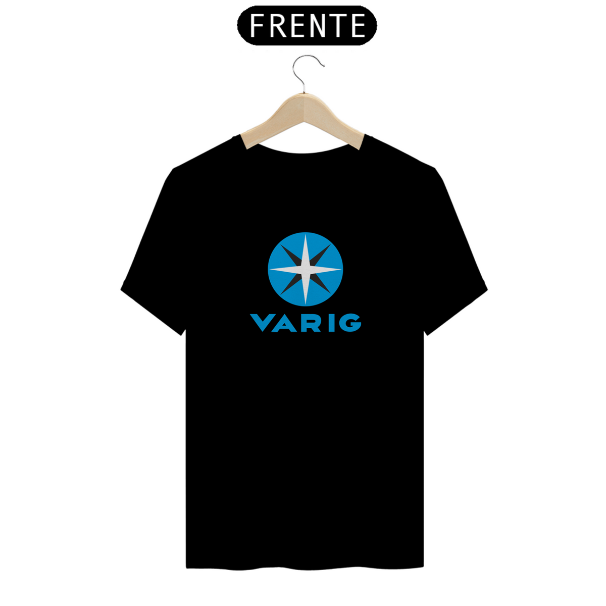 Nome do produto: Camiseta T-Shirt VARIG LOGO CLASSICO
