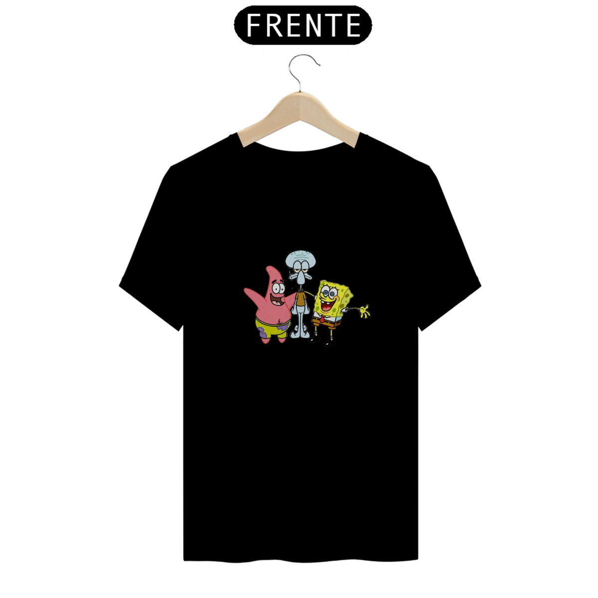 Nome do produto: Camiseta T-Shirt BOB ESPONJA TURMA