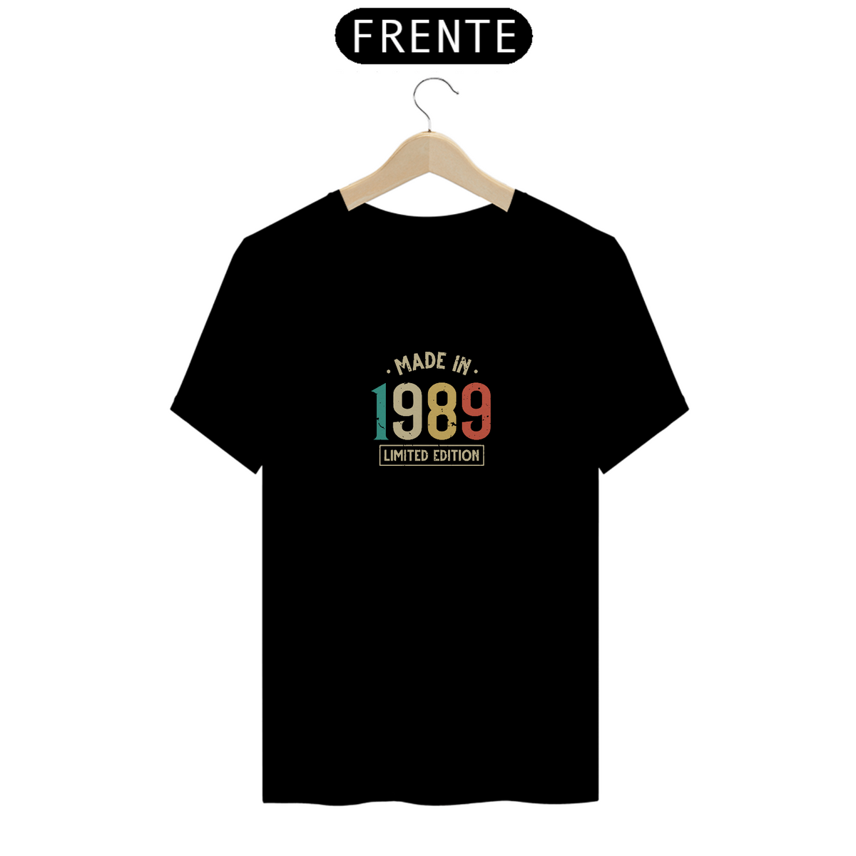 Nome do produto: Camiseta T-Shirt MADE IN 1989