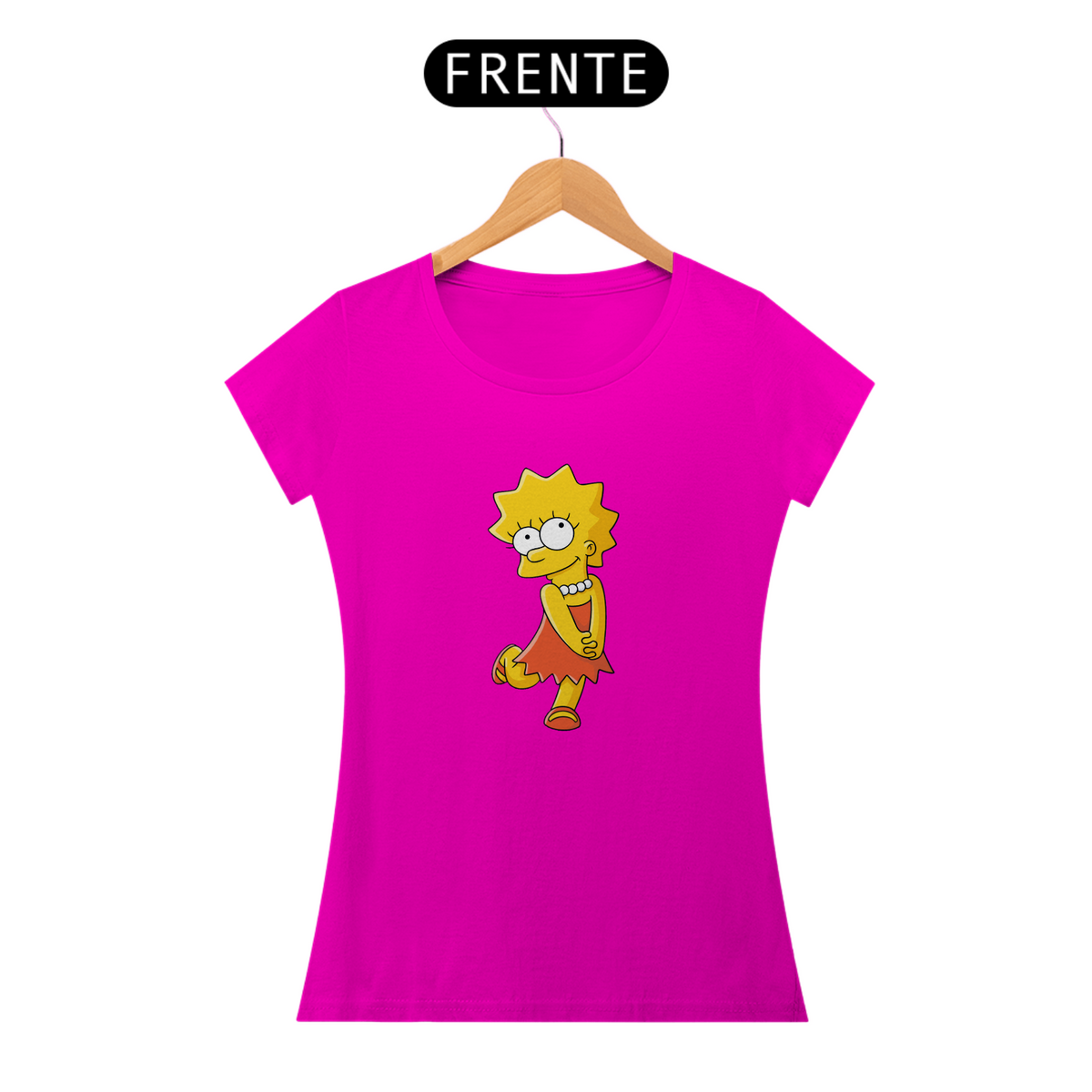 Nome do produto: Baby Look LISA SIMPSON