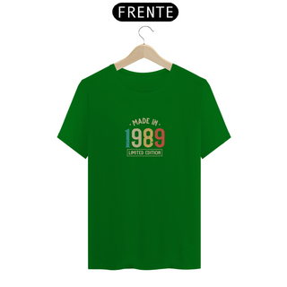 Nome do produtoCamiseta T-Shirt MADE IN 1989