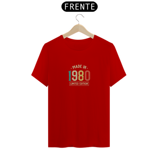 Nome do produtoCamiseta T-Shirt MADE IN 1980