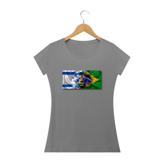 Nome do produtoCamiseta Feminina Brasil Israel 