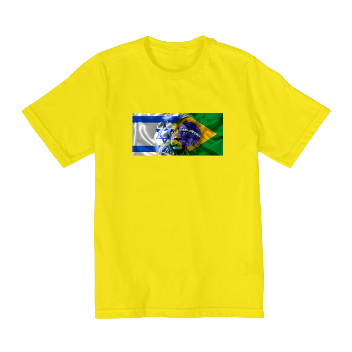 Nome do produto: Camiseta Infantil Brasil Israel