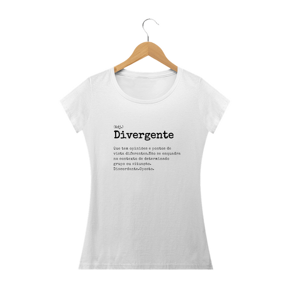 Camiseta Feminina Divergente