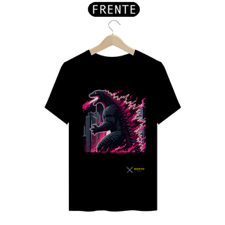 Camiseta - Godzilla energia rosa