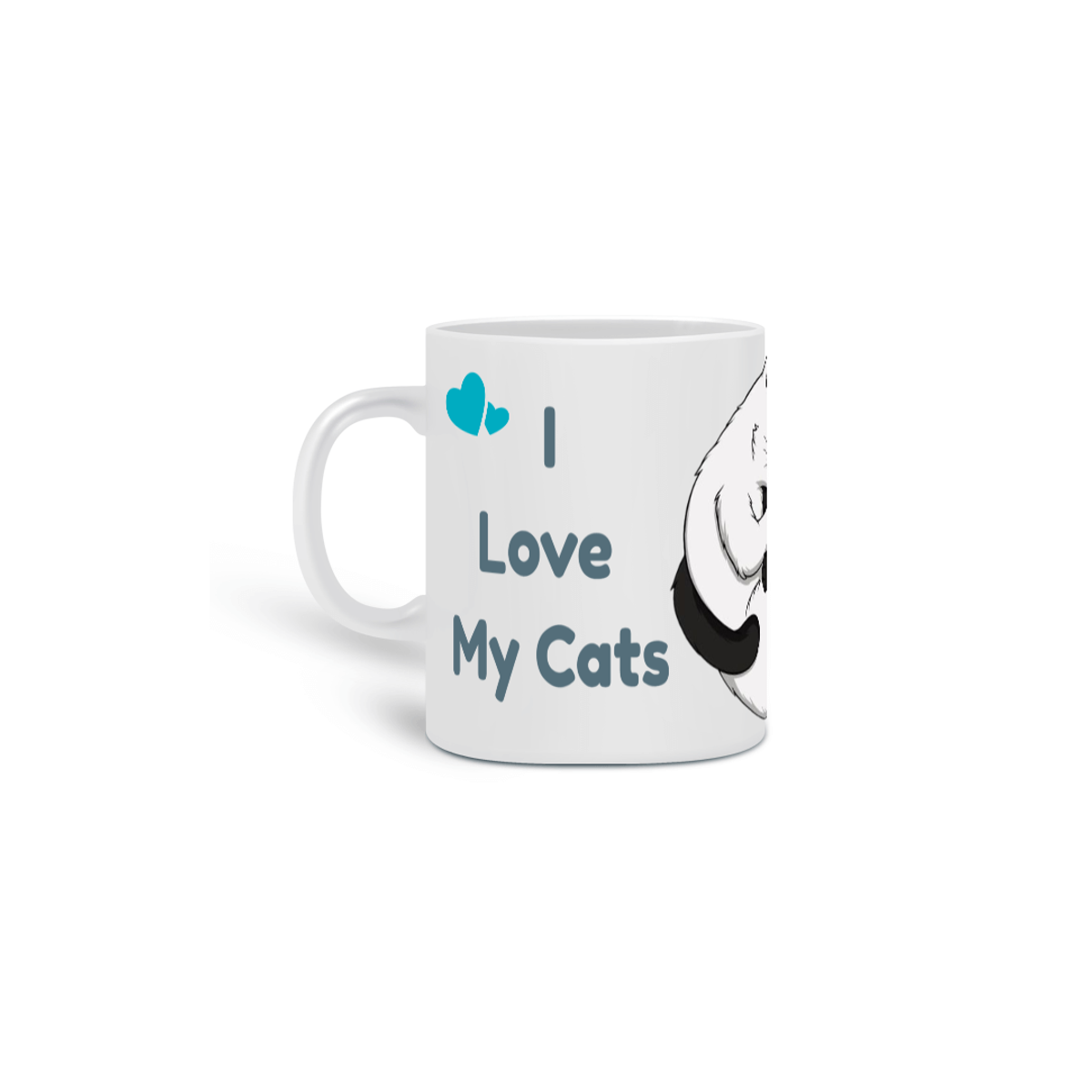 Nome do produto: Caneca love cat