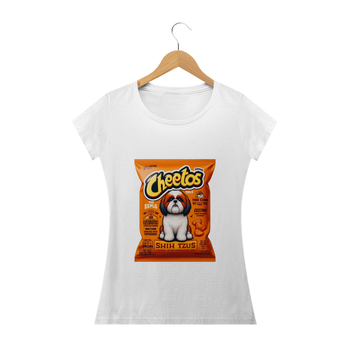 Nome do produto: Camiseta Feminina Cheetos