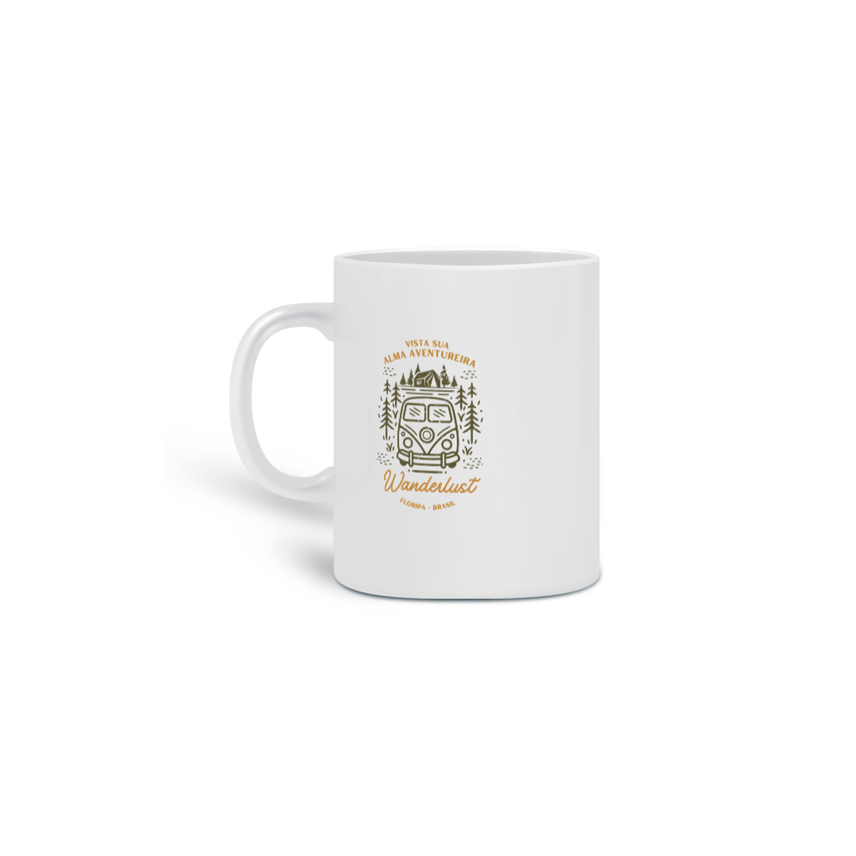 Nome do produto: Caneca Wanderlust Floripa