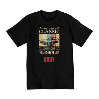 Camiseta Infantil 10 a 14 anos Classec Car Baby