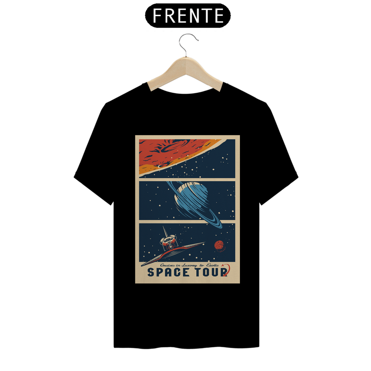Nome do produto: Camiseta Quality Space Tour