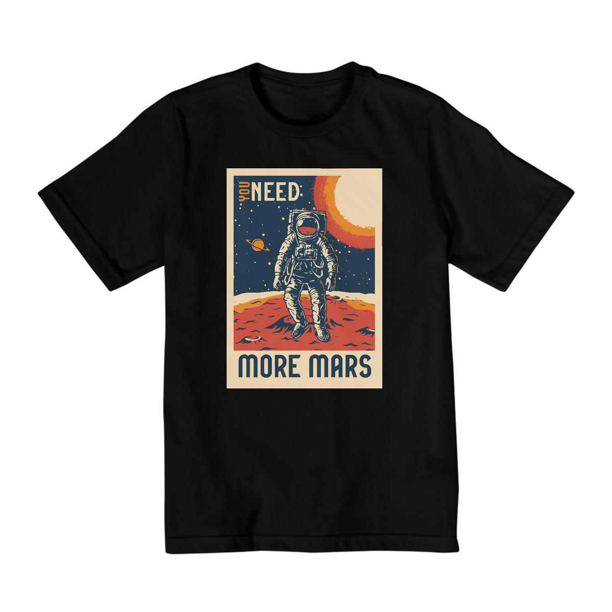 Nome do produto: Camiseta Infantil 10 a 14 anos More Mars