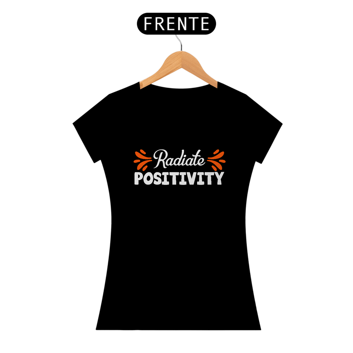 Nome do produto: Camiseta Baby Look Positivity
