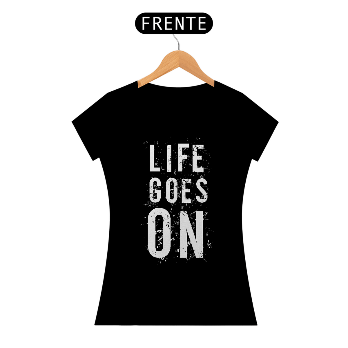 Nome do produto: Camiseta Baby Look Life goes On
