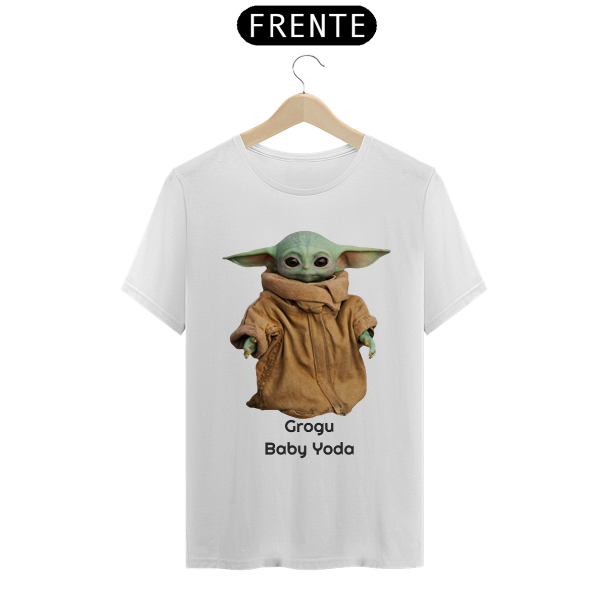 Nome do produto: Camiseta Masculina Grogu Baby yoda