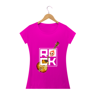 Nome do produtoCamiseta Faminina Baby look rock