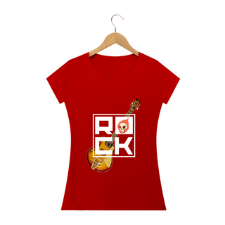 Nome do produtoCamiseta Faminina Baby look rock