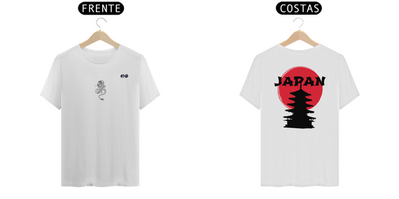 Camiseta - Own Style Branca Japan