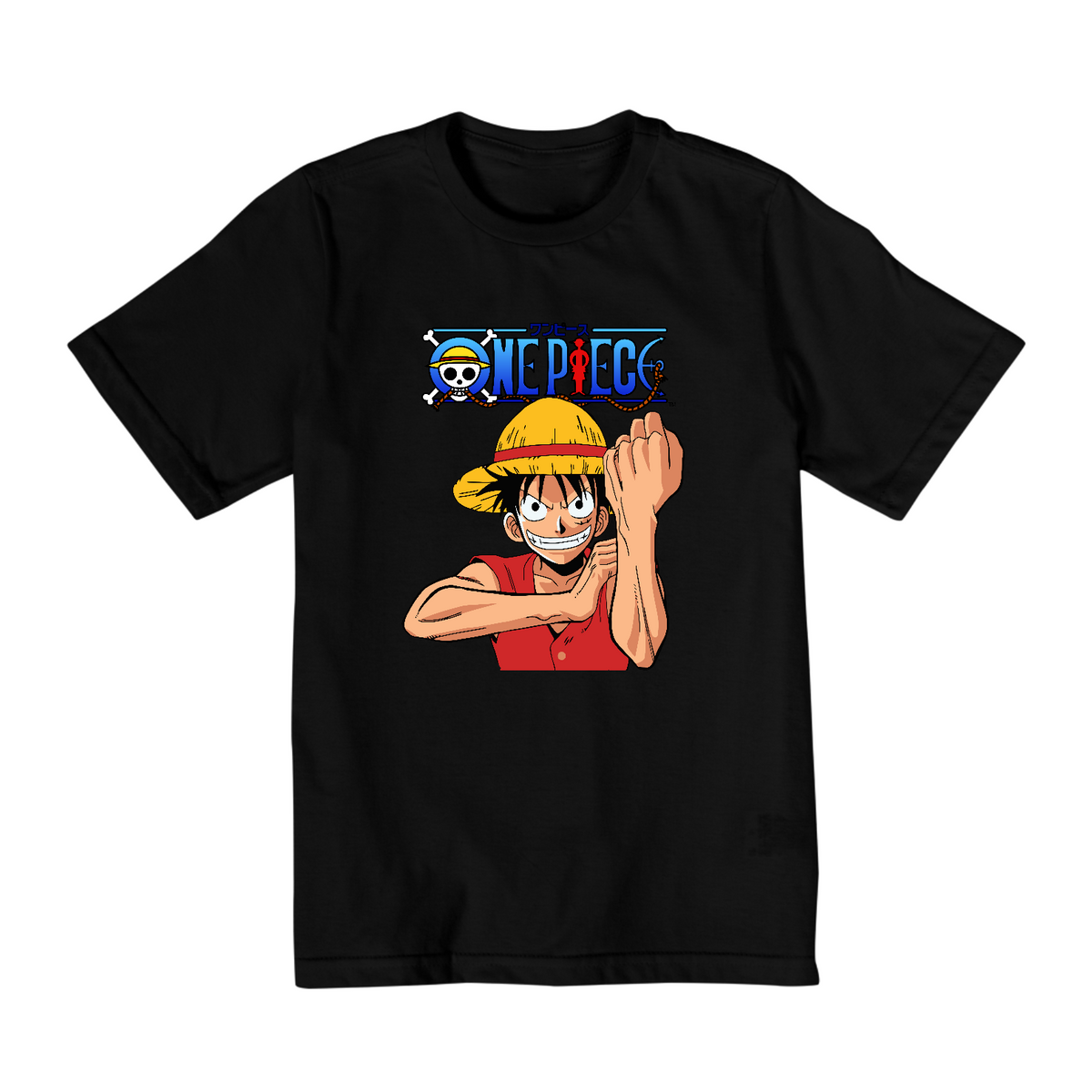 Nome do produto: Camiseta Luffy V2 Infantil