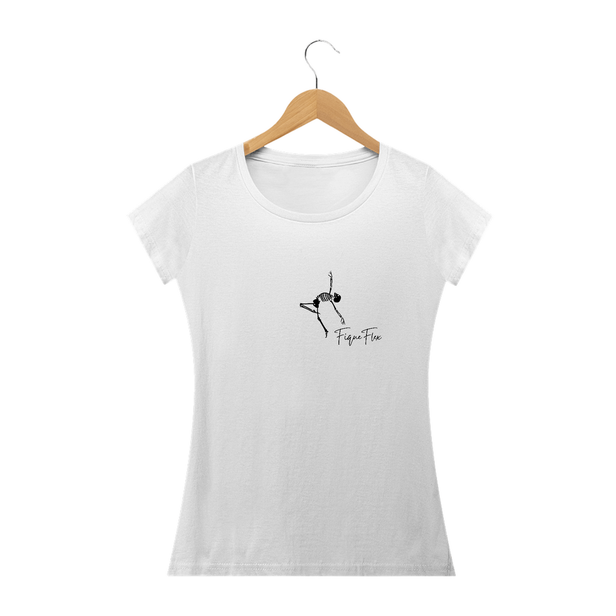 Nome do produto: Camiseta feminina fiqueflex