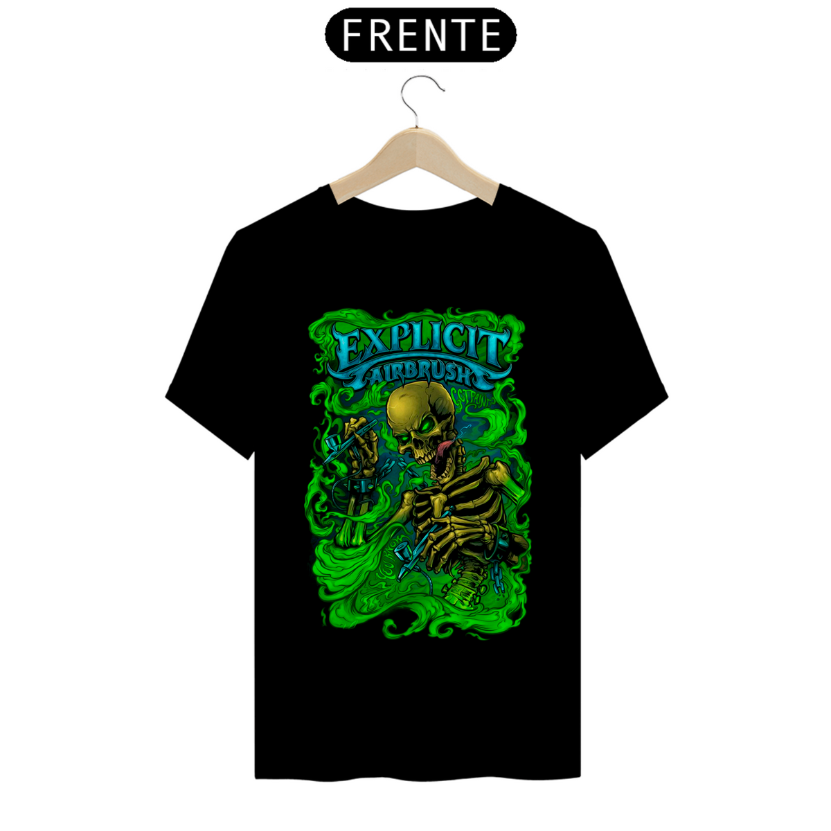 Nome do produto: T-Shirt PRIME SUPOTER Caveira Tatoo