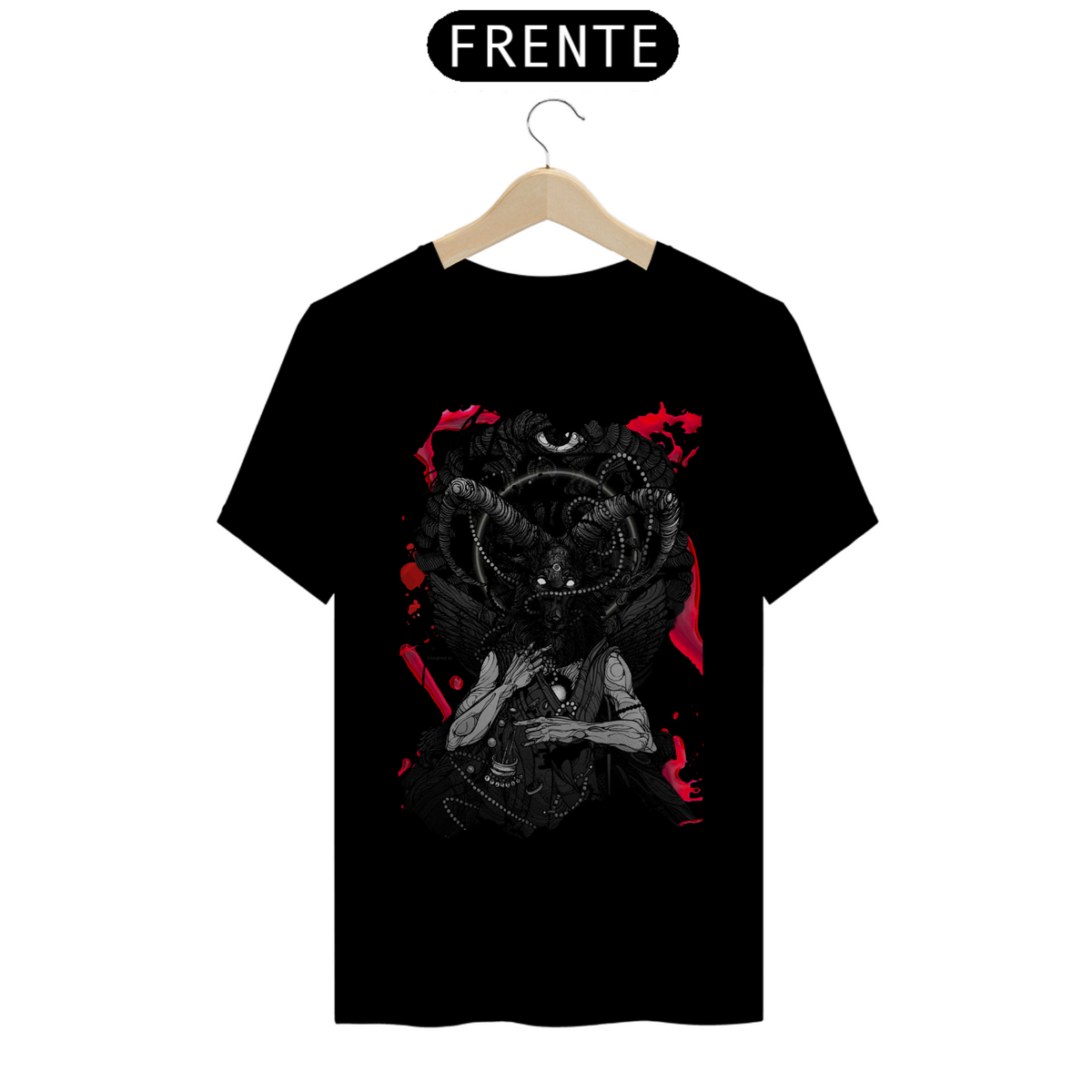 Nome do produto: T-Shirt PRIME SUPOTER Baphomet