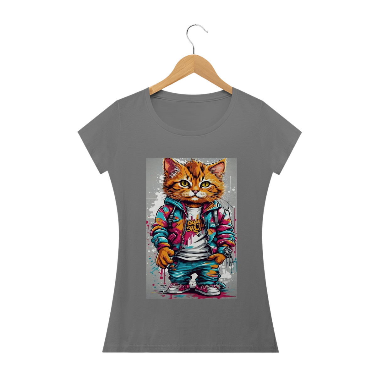 Nome do produto: Camiseta Cats Hip-hop 