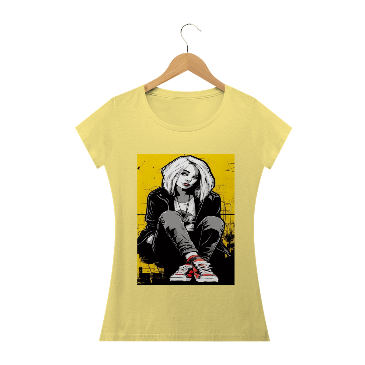 Nome do produto: Camiseta Feminina Rapper Stills 