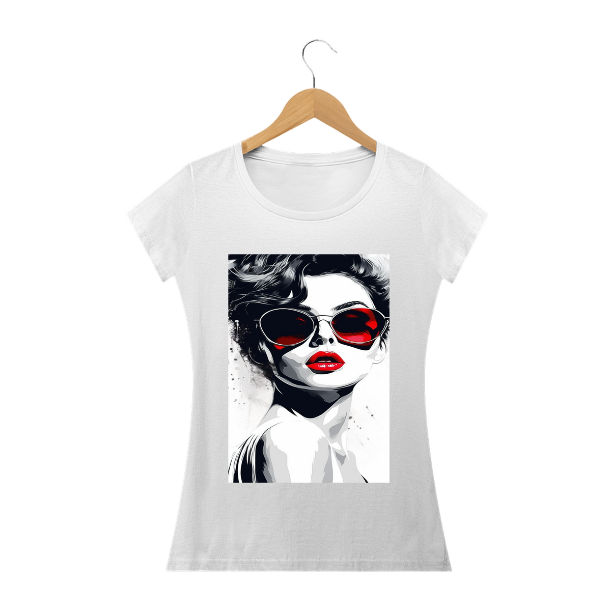 Nome do produto: Camiseta fã Art estilo feminino 