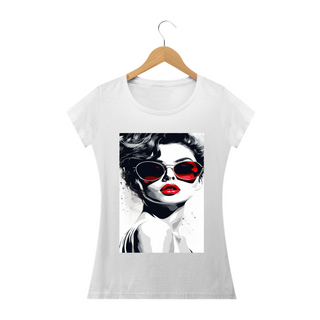 Camiseta fã Art estilo feminino 