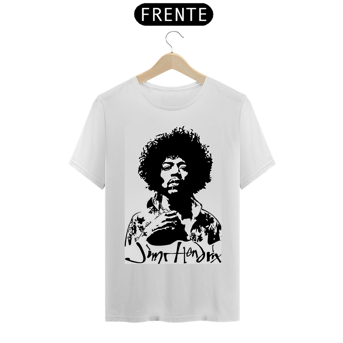 Nome do produto: Camiseta Jimi Hendrix 