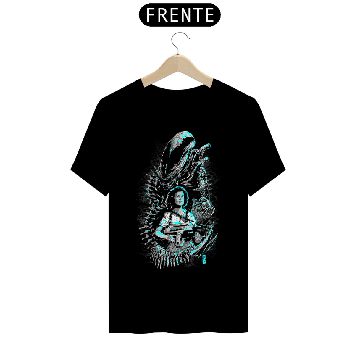 Nome do produto: Camiseta universo Alien 