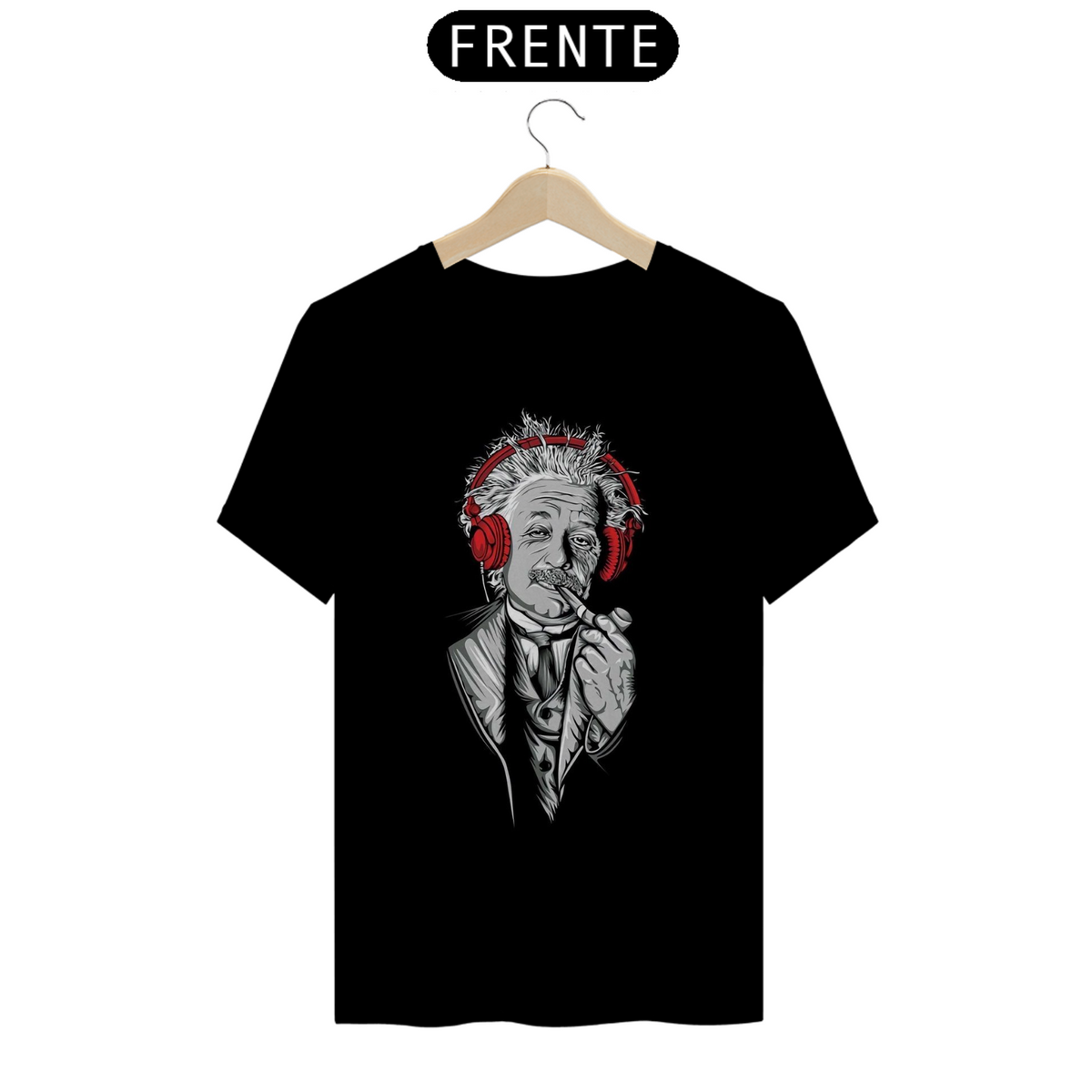 Nome do produto: Camiseta Albert Einstein Song Fã Art 