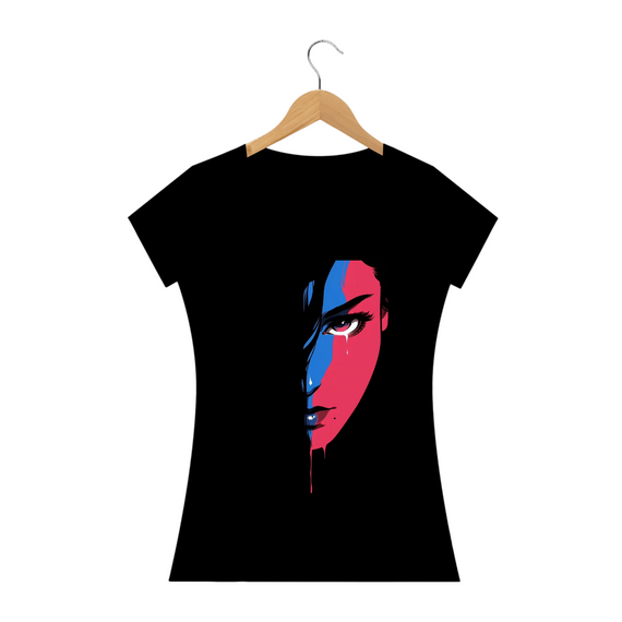 Camiseta fã Art feminina 