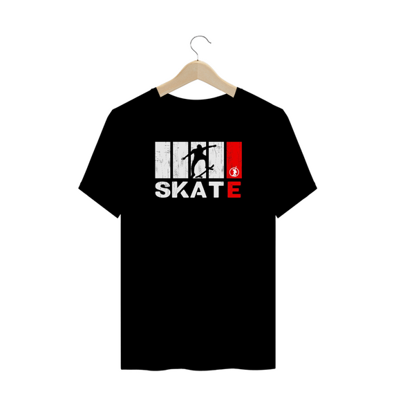 Camiseta Plus Size Skate SK8 