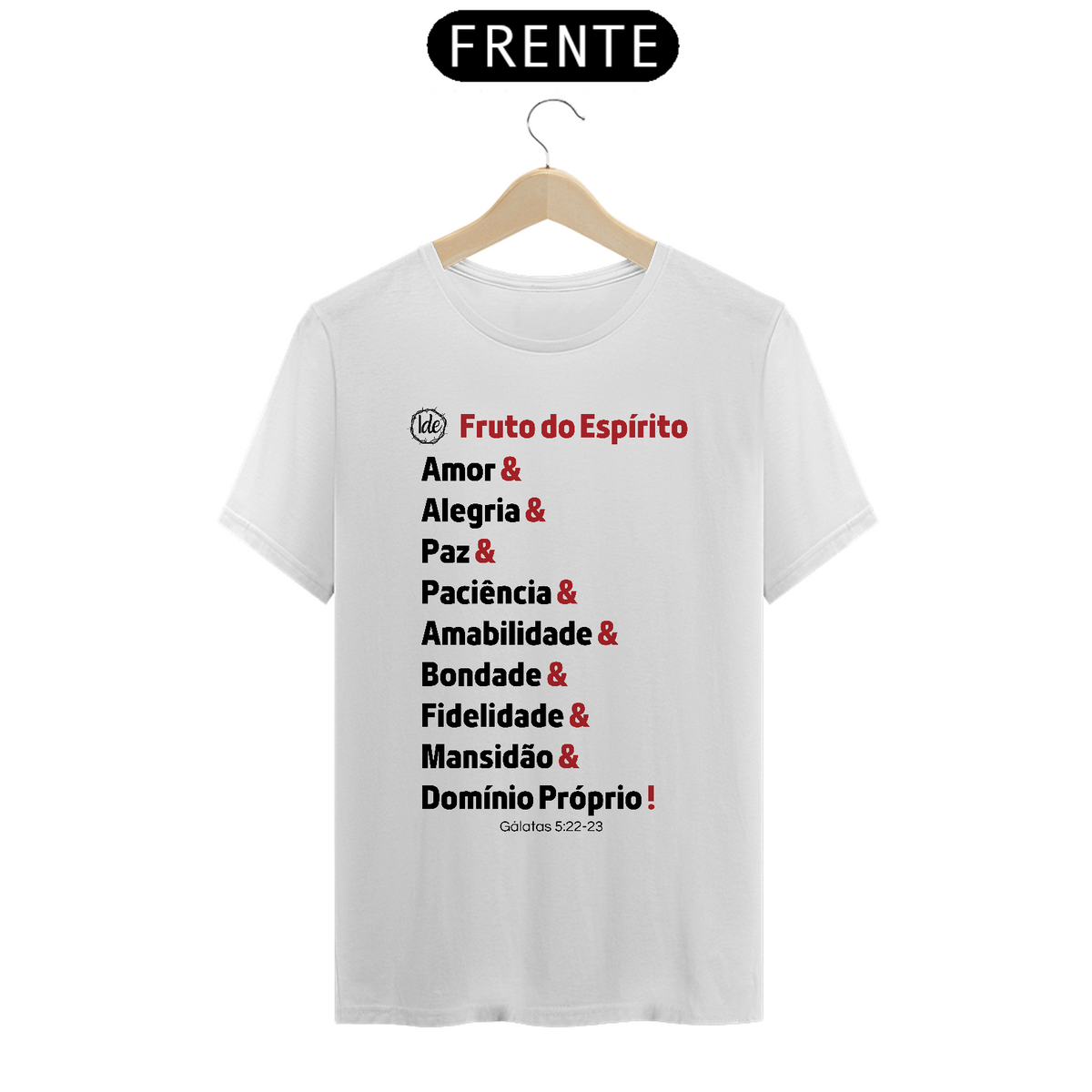 Nome do produto: TShirt Gálatas 5:22-23