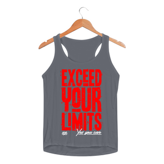 Nome do produtoExceed Your Limits - Fem. (Dry Fit)
