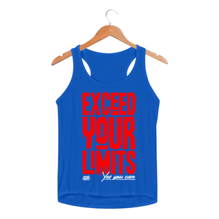 Nome do produtoExceed Your Limits - Fem. (Dry Fit)