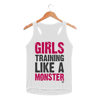 Girls Training Like a Monster - Fem (Dry Fit)