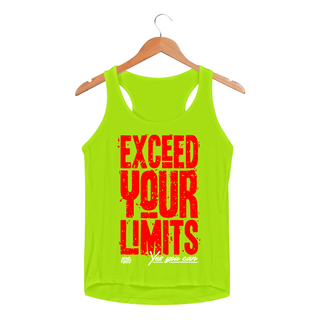Exceed Your Limits - Fem. (Dry Fit)