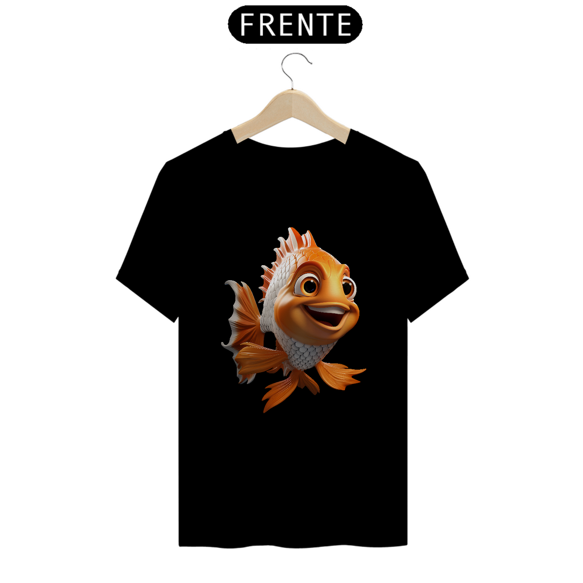 Nome do produto: Camiseta peixe