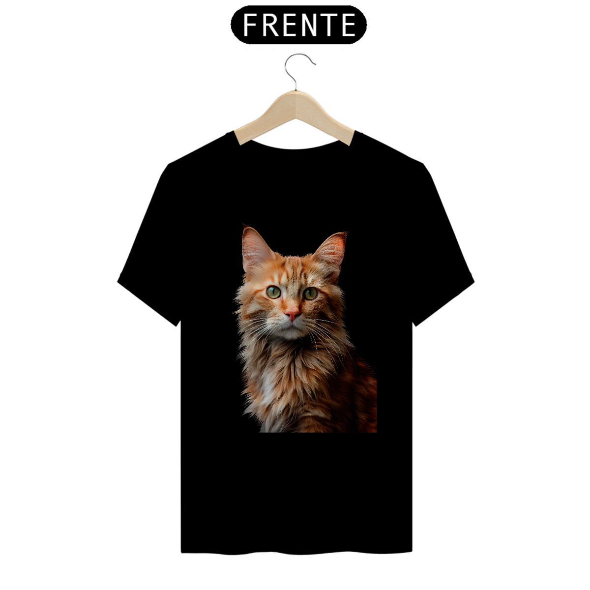 Nome do produto: Camiseta gato