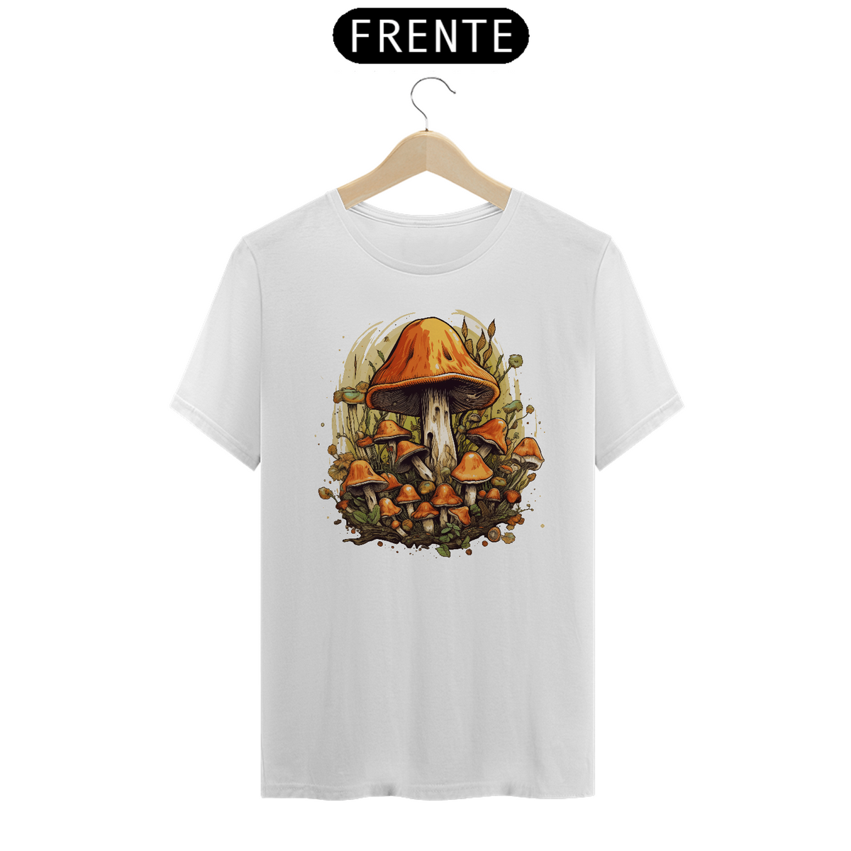 Nome do produto: Camiseta Cogumelos Mágicos